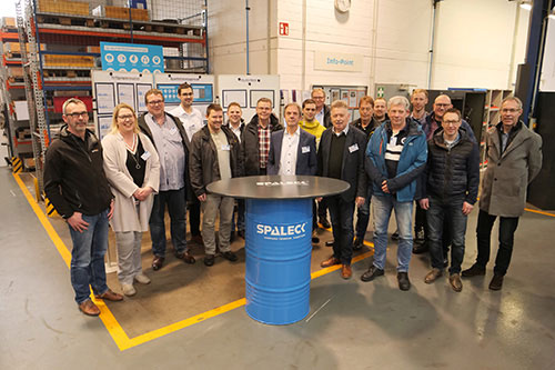 Der Erfahrungskreis Arbeitsvorbereitung fand beim Maschinenbauer SPALECK in Bocholt statt