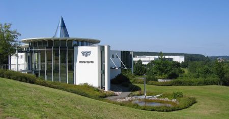Foto: Asio otus - Selbst fotografiert  Grohe (Technology Center) in Hemer-Edelburg.