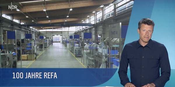 Verband feiert 100 Jahre REFA in Neubrandenburg. Der Fernsehbeitrag des NDR.