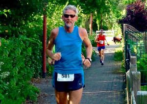 Walter Janssen vom RV Weser-Ems rennt für REFA Nordwest